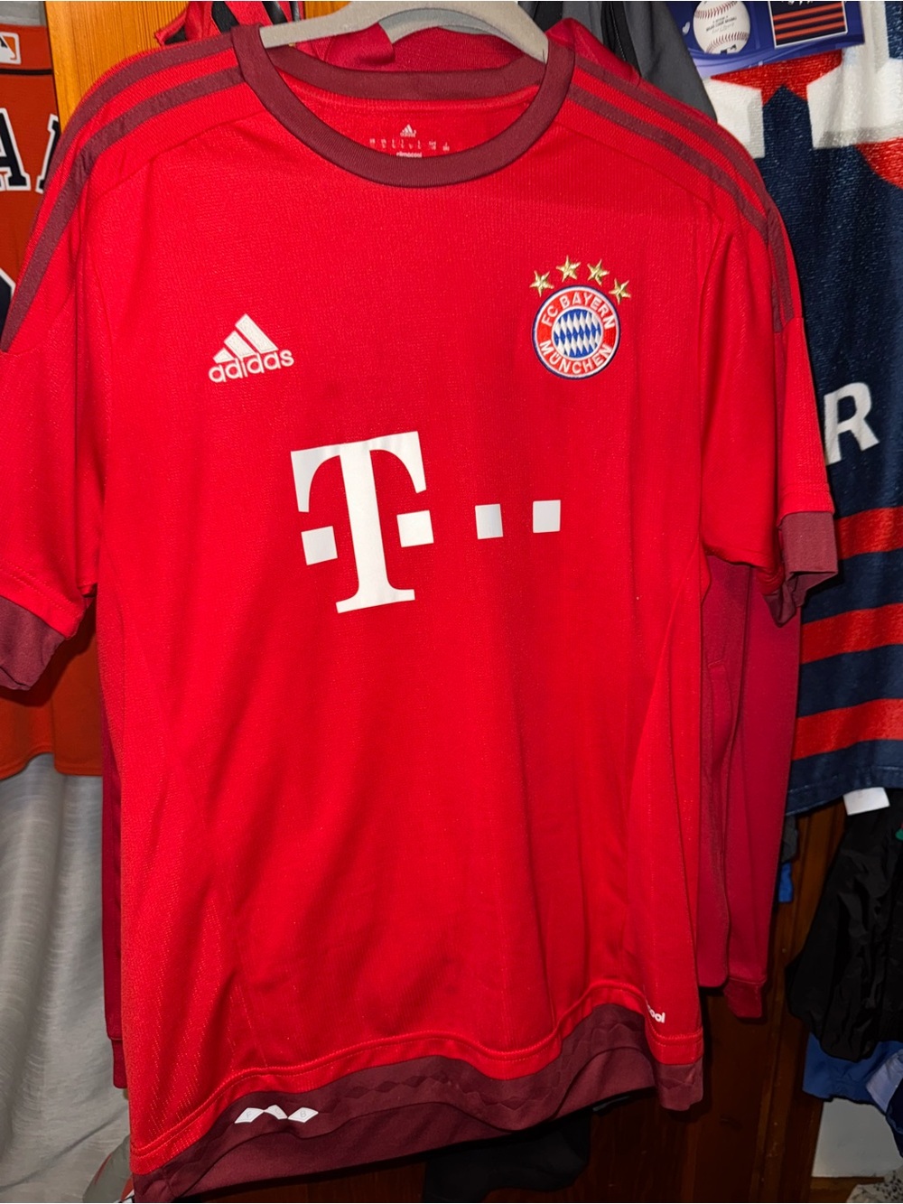 2015/16 Bayern Munchen adidas home jersey